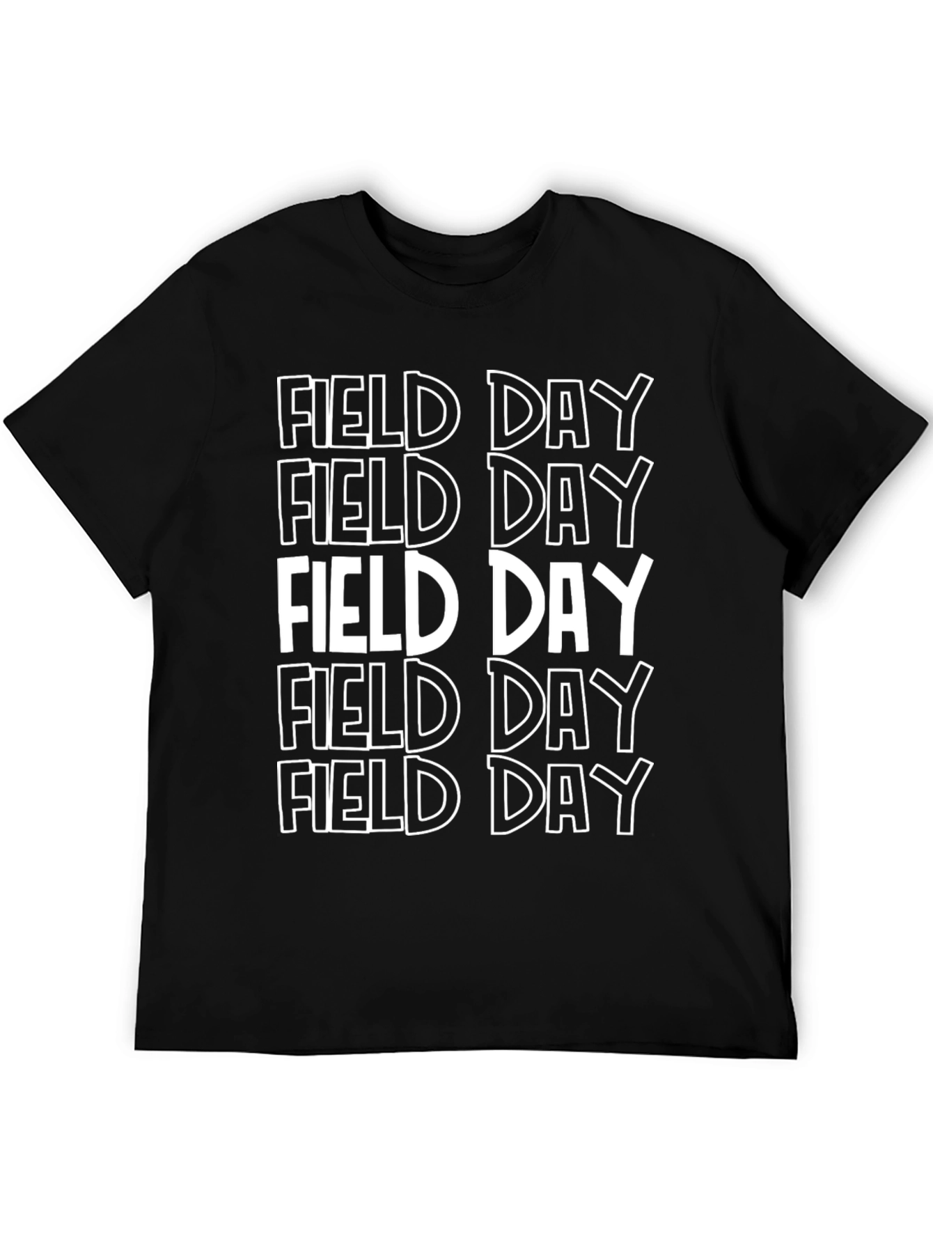 Black Field Day Graphic T-Shirt view 5