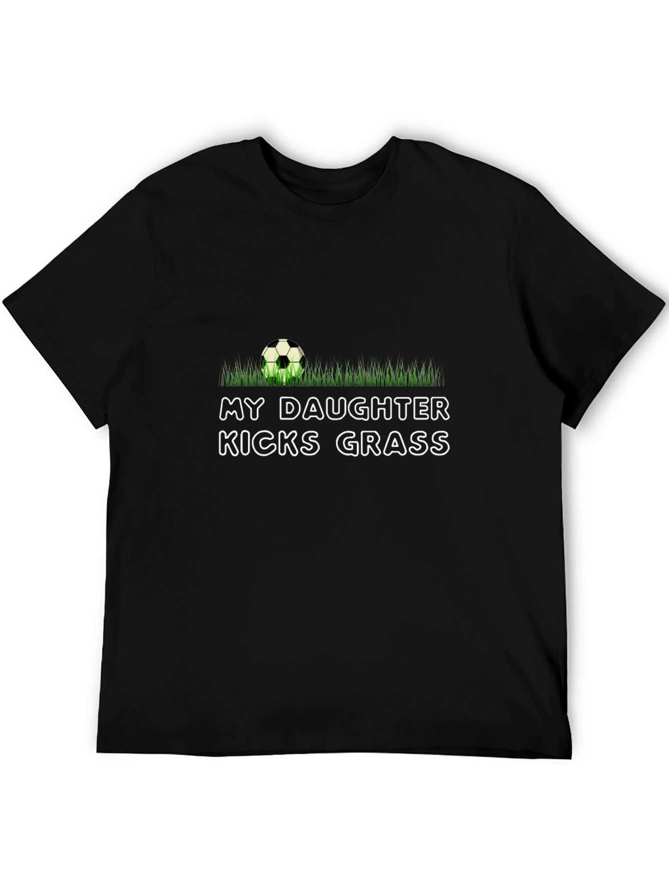 My Daughter Kicks Grass Soccer T-Shirt - 5