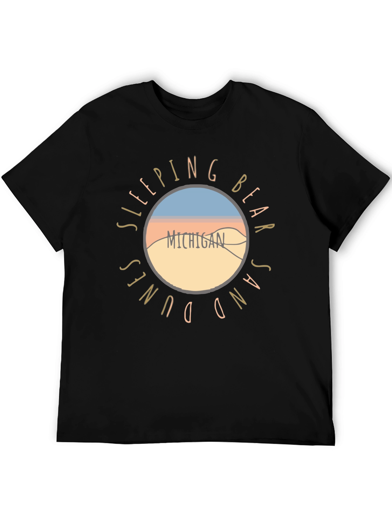 Sleeping Bear Dunes Michigan Graphic T-Shirt - 5