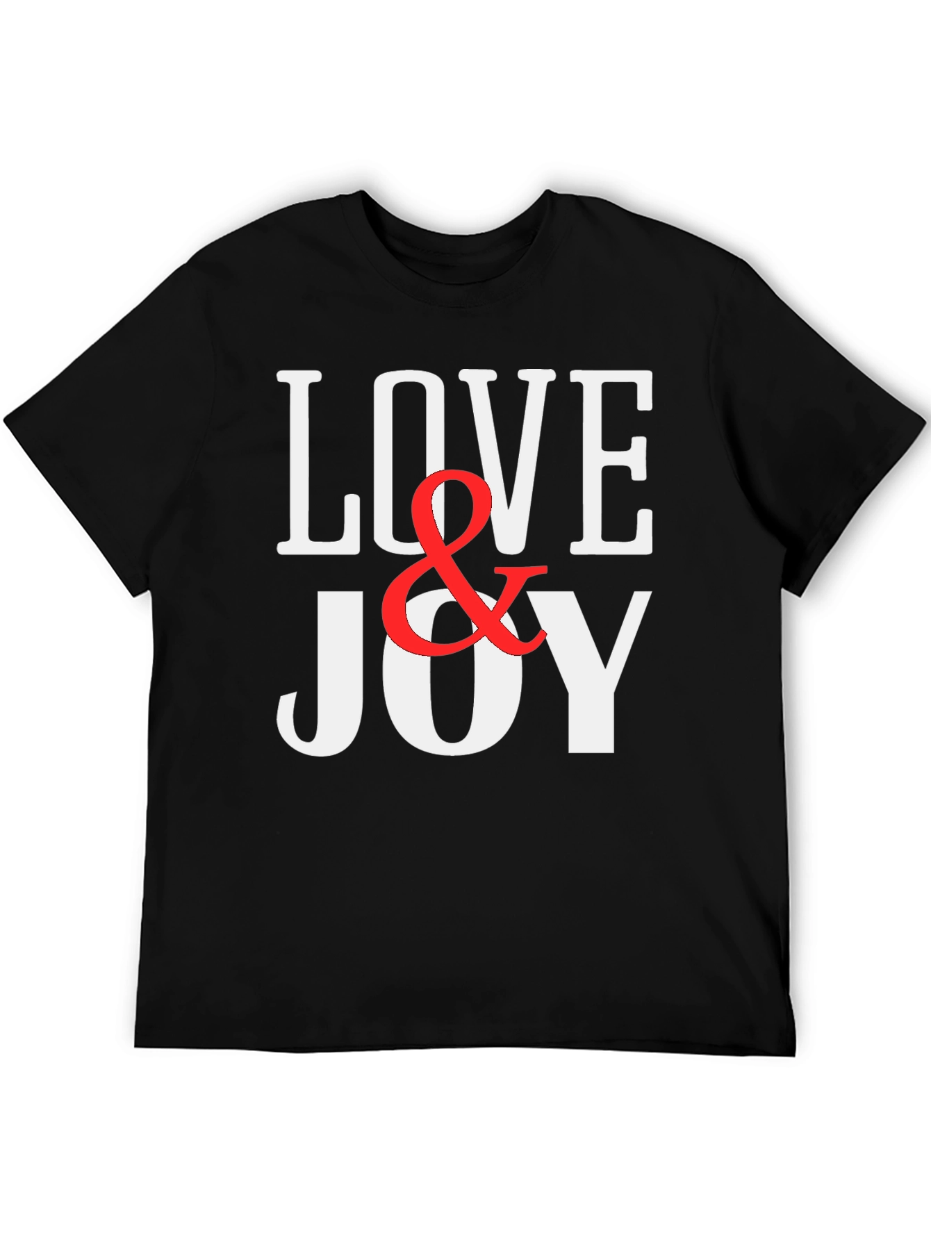 Black Love & Joy Graphic Print T-Shirt view 5