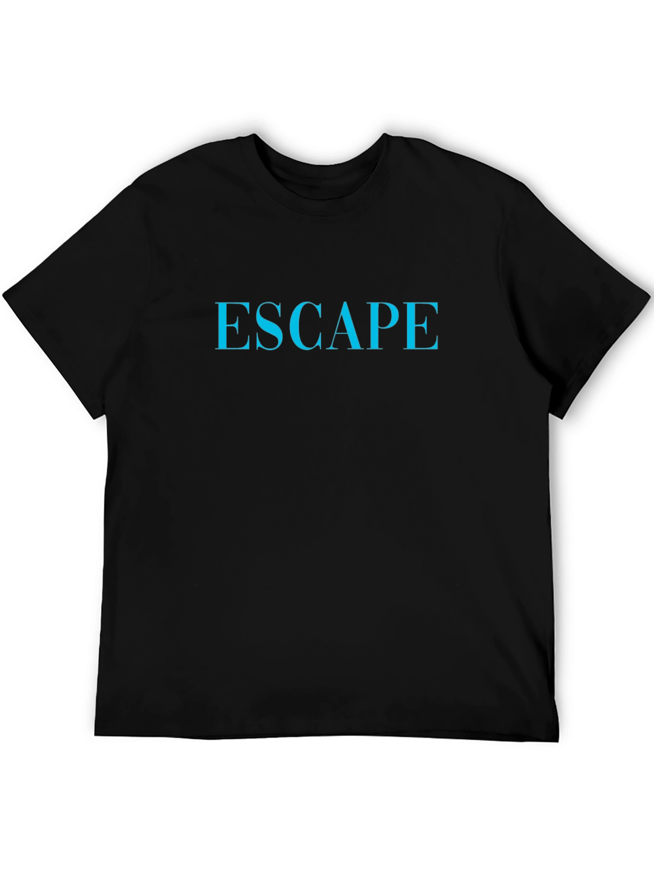 Black Escape Graphic Tee - Black T-Shirt view 5