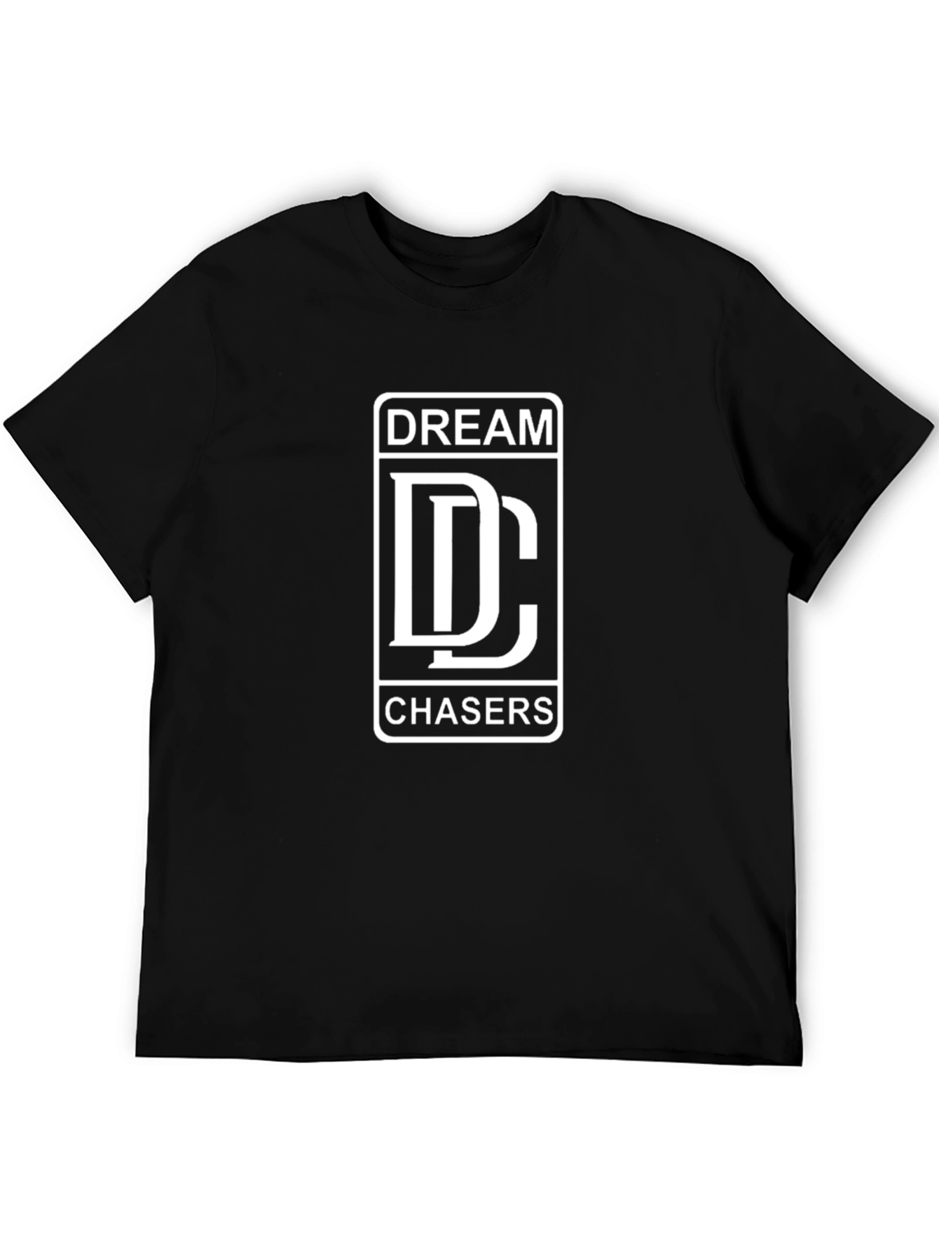 Black Dream Chasers Black Graphic T-Shirt view 5