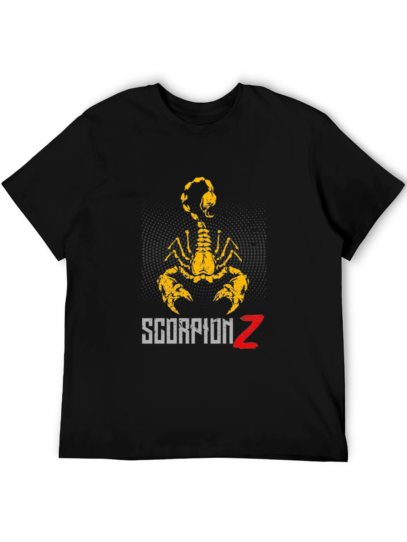 Black Scorpion Z Graphic T-Shirt - Black view 5