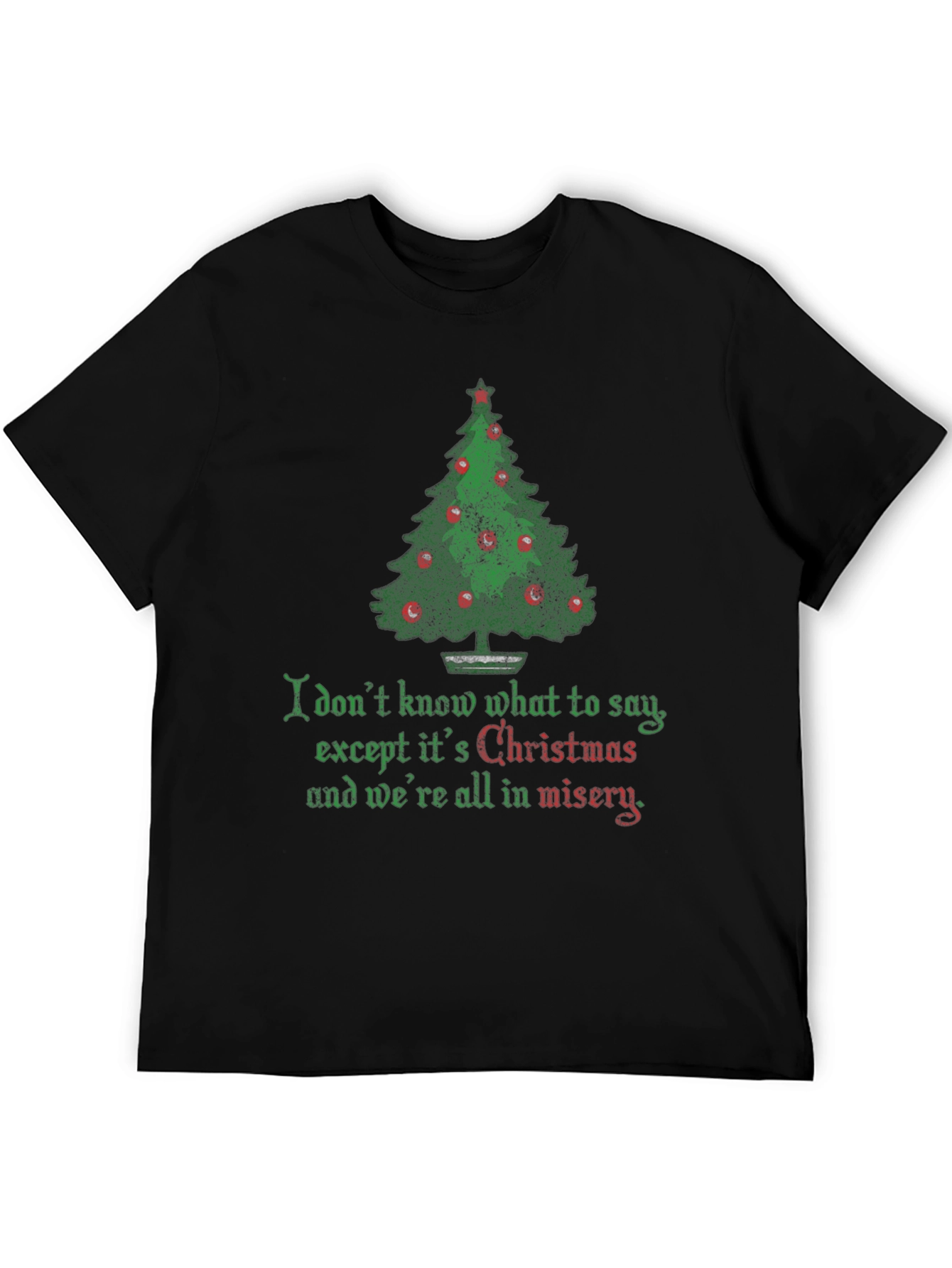 Christmas Misery T-Shirt - Funny Holiday Tee - 5