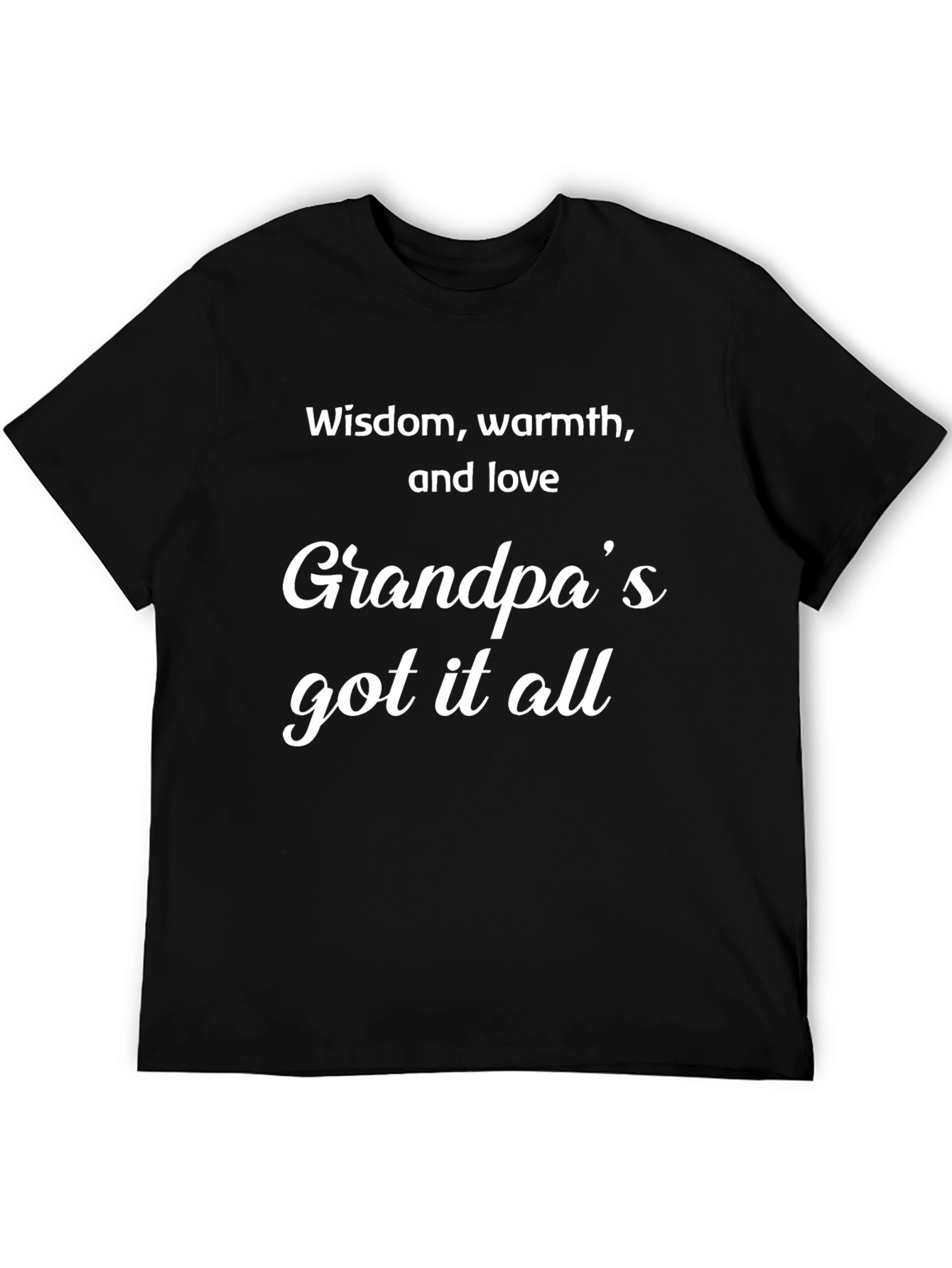 Black Grandpa's Got It All T-Shirt view 5