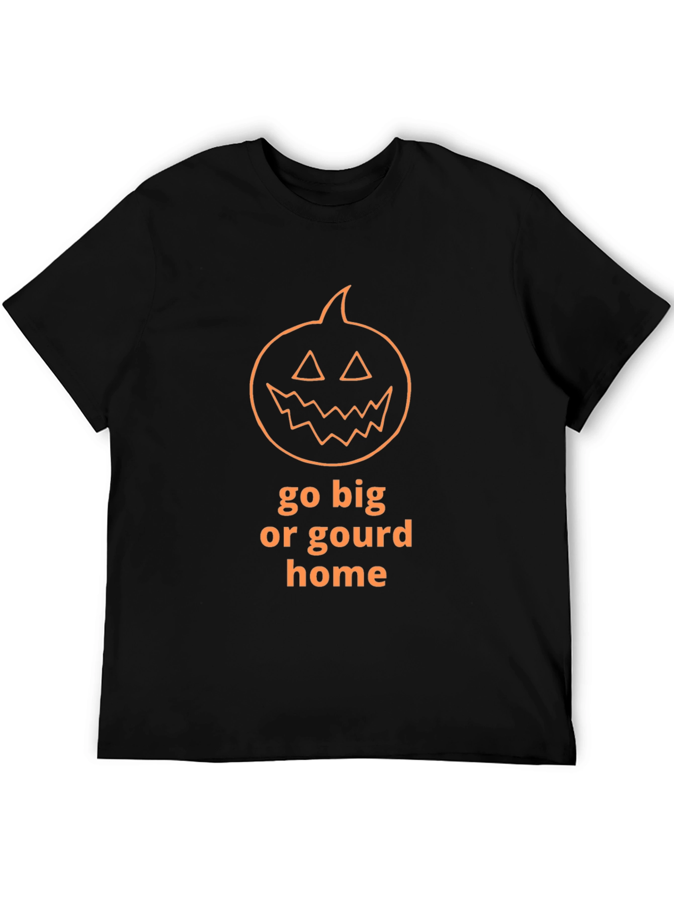 Go Big or Gourd Home Halloween T-Shirt - 5