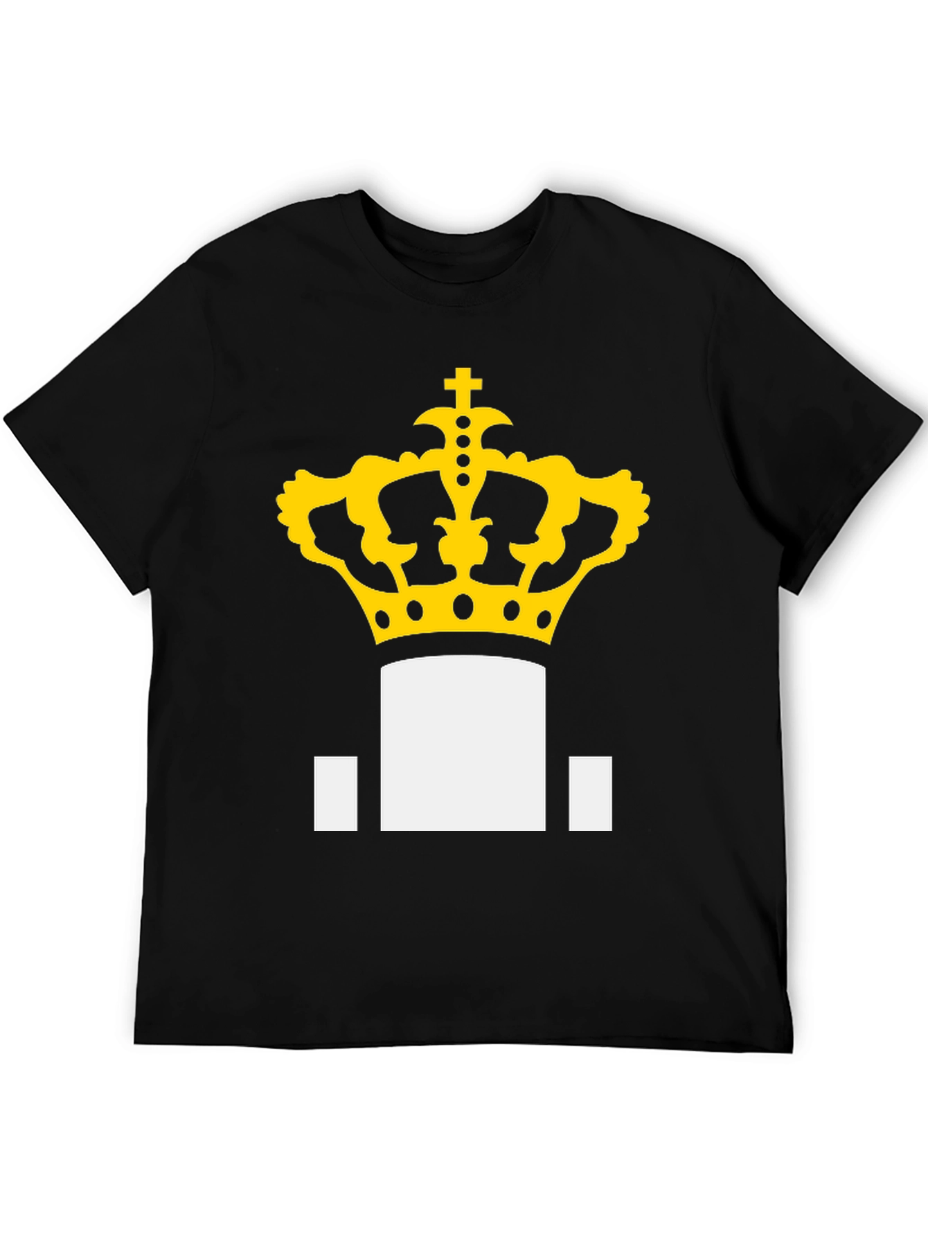 Black Crown Graphic Tee - Royal Style view 5