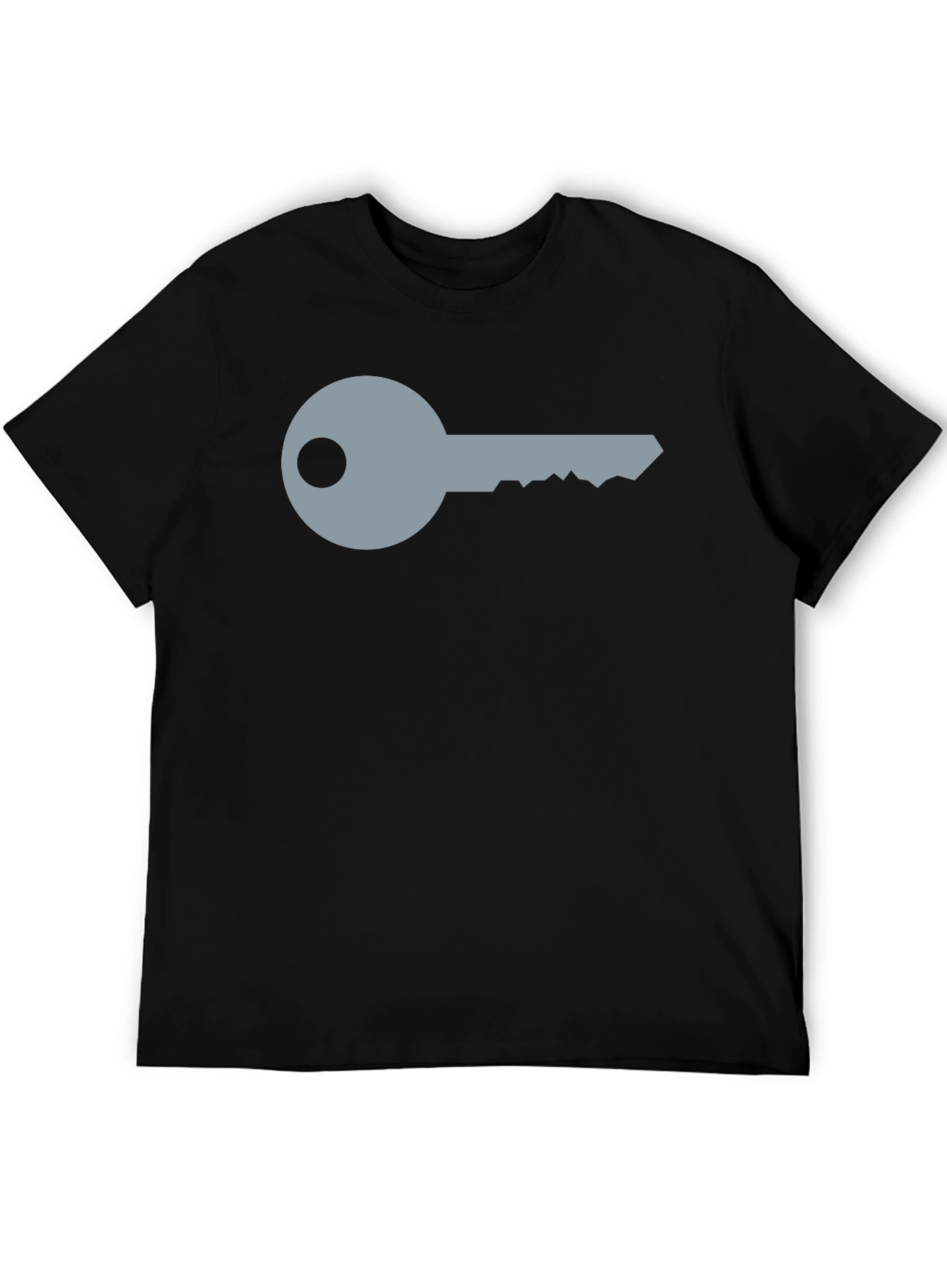 Black Key Graphic Black T-Shirt view 5