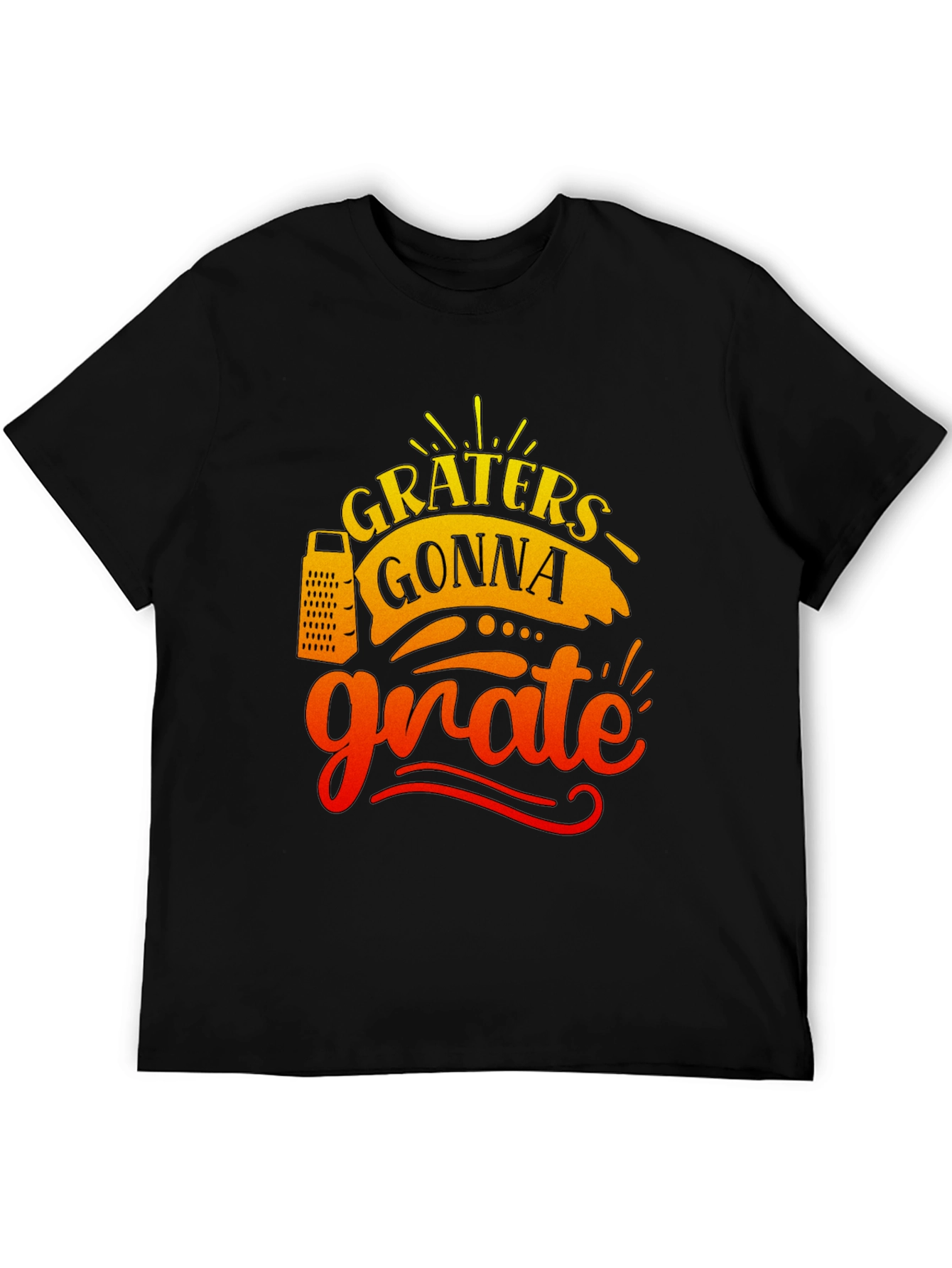 Black Graters Gonna Grate T-Shirt - Black view 5