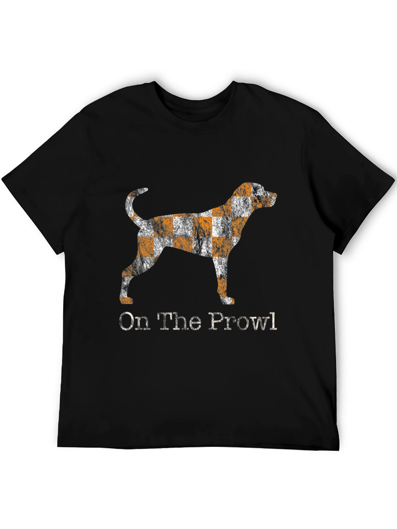 Black On The Prowl Dog Graphic T-Shirt view 5