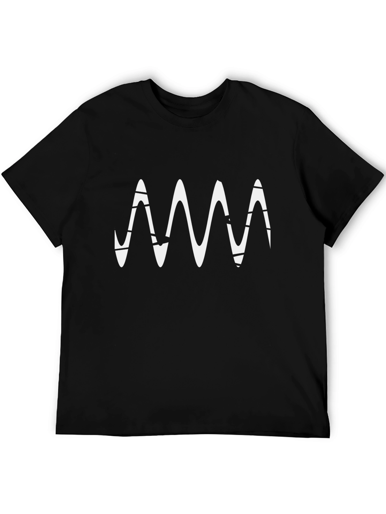 Black Arctic Monkeys Inspired Graphic Tee - Stylish Black T-Shirt view 5