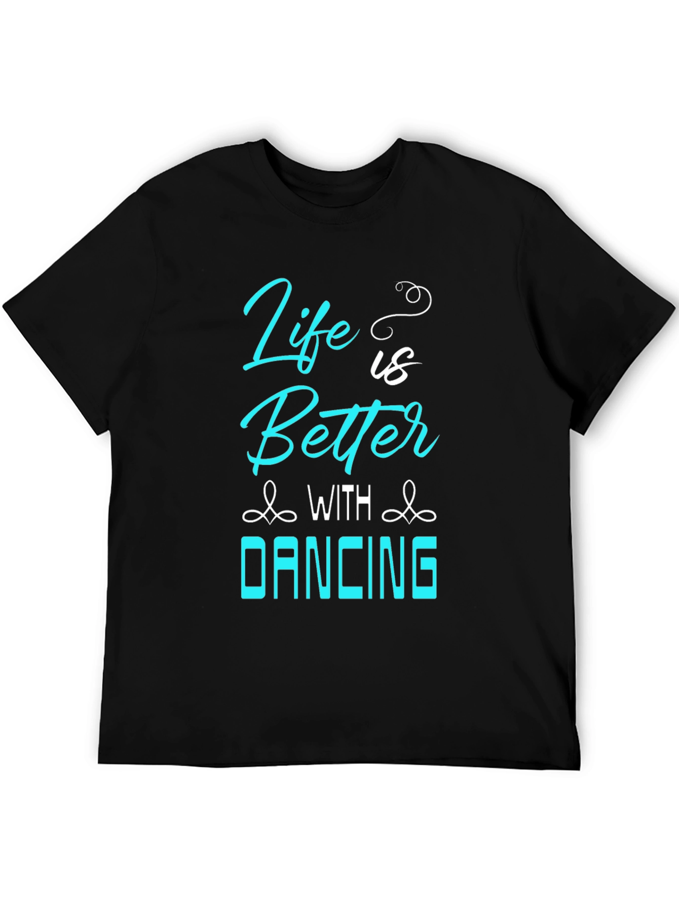Black Life is Better with Dancing Graphic Tee view 5