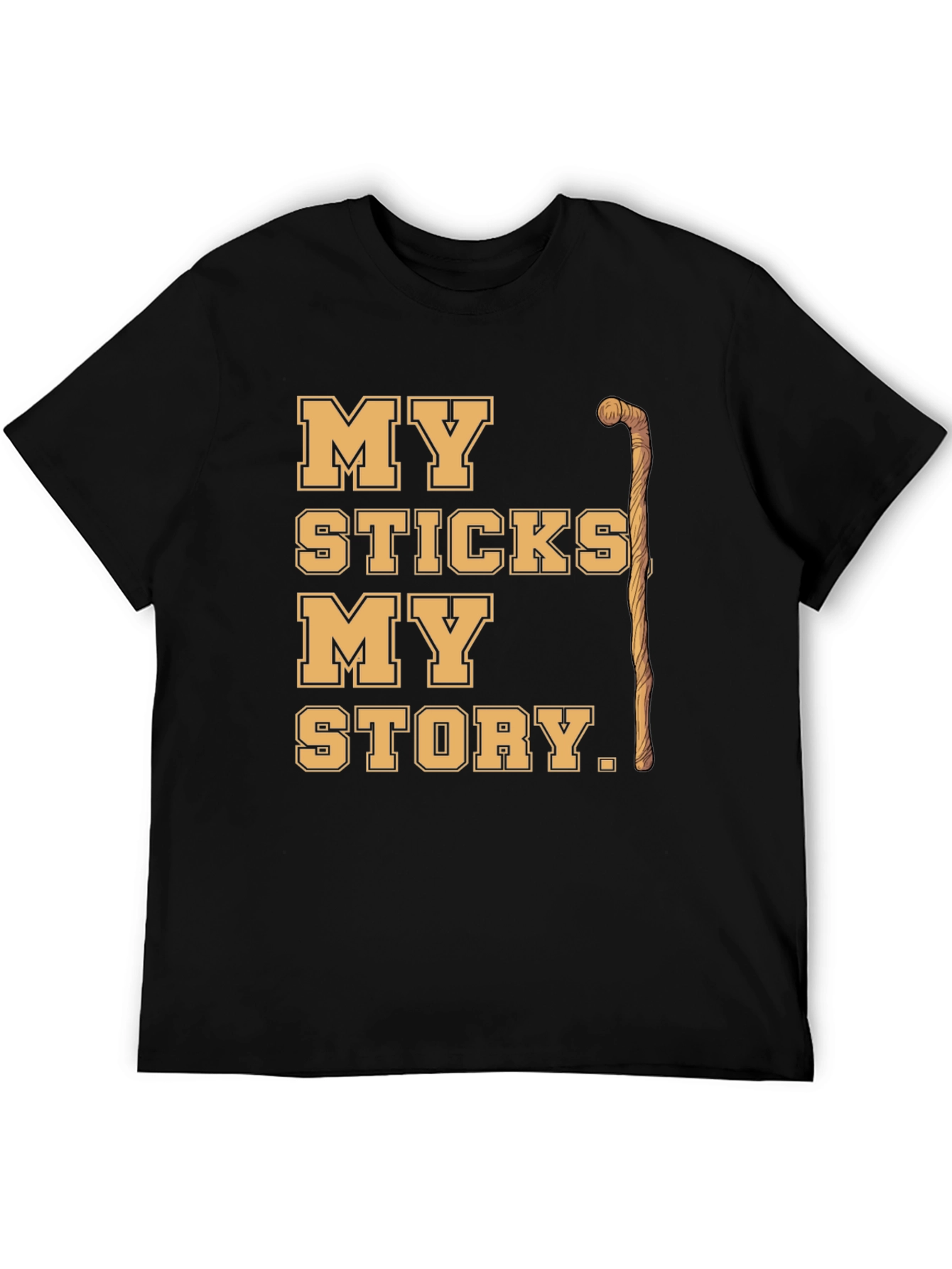 Black My Sticks My Story Graphic Tee view 5