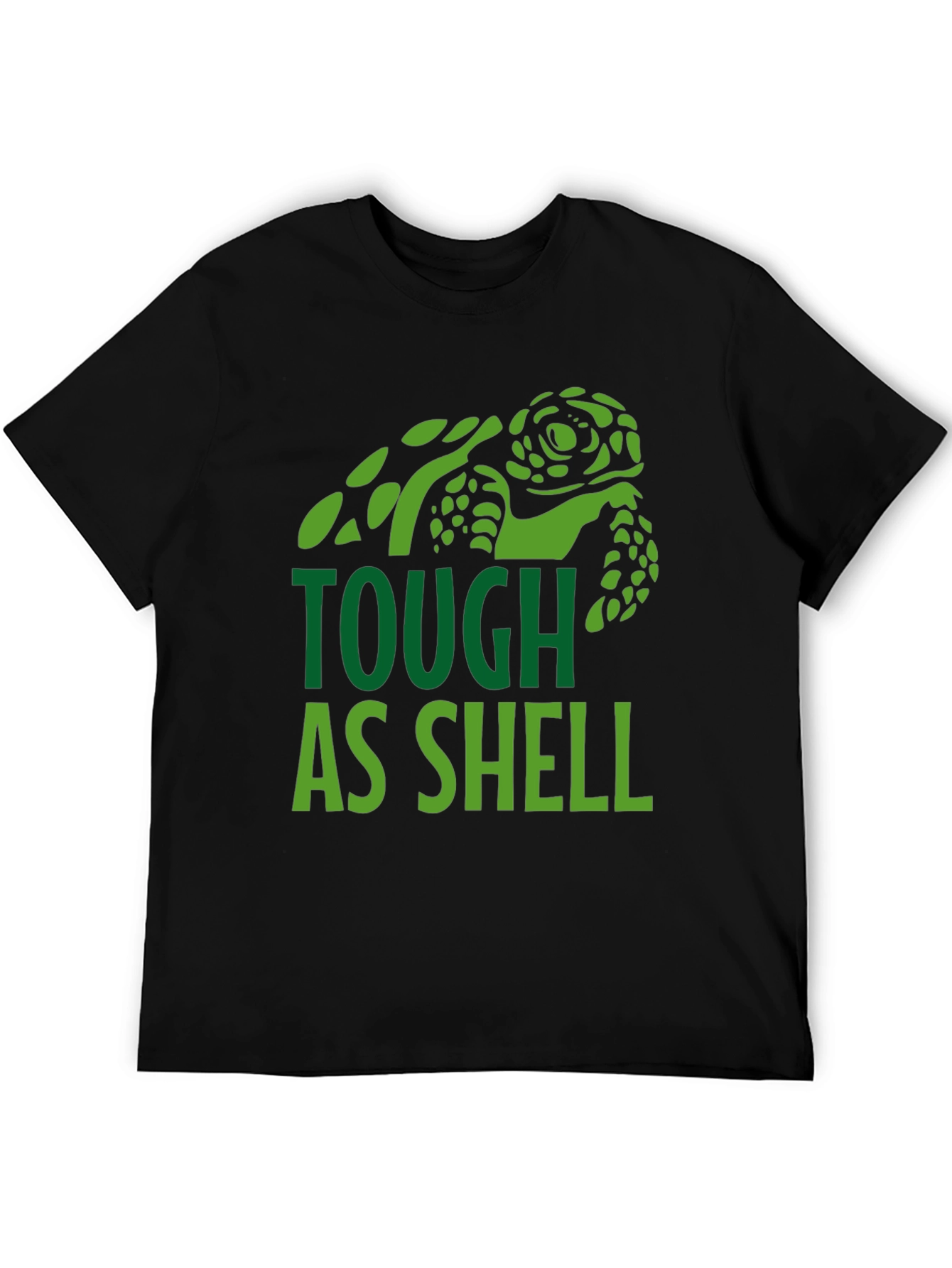 Black Tough As Shell Turtle Graphic Tee - Comfort Fit view 5