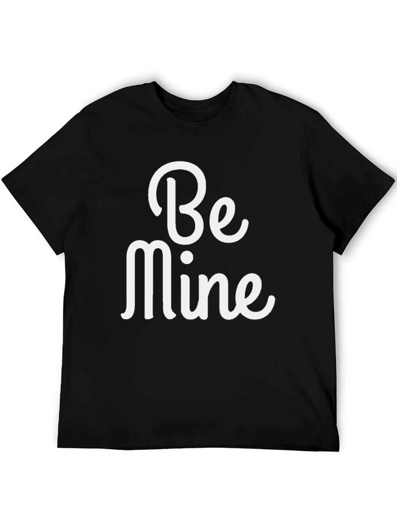 Black Be Mine T-Shirt: Valentine's Day Apparel view 5
