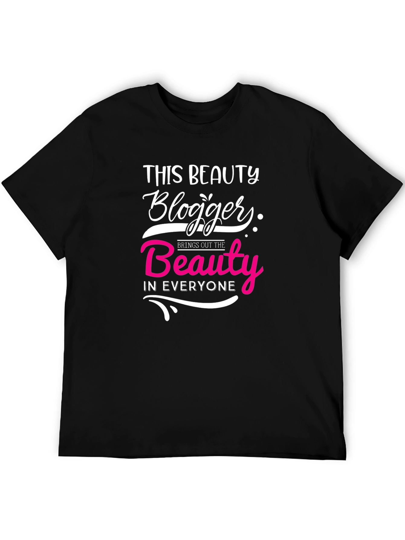 Black Beauty Blogger Graphic T-Shirt view 5