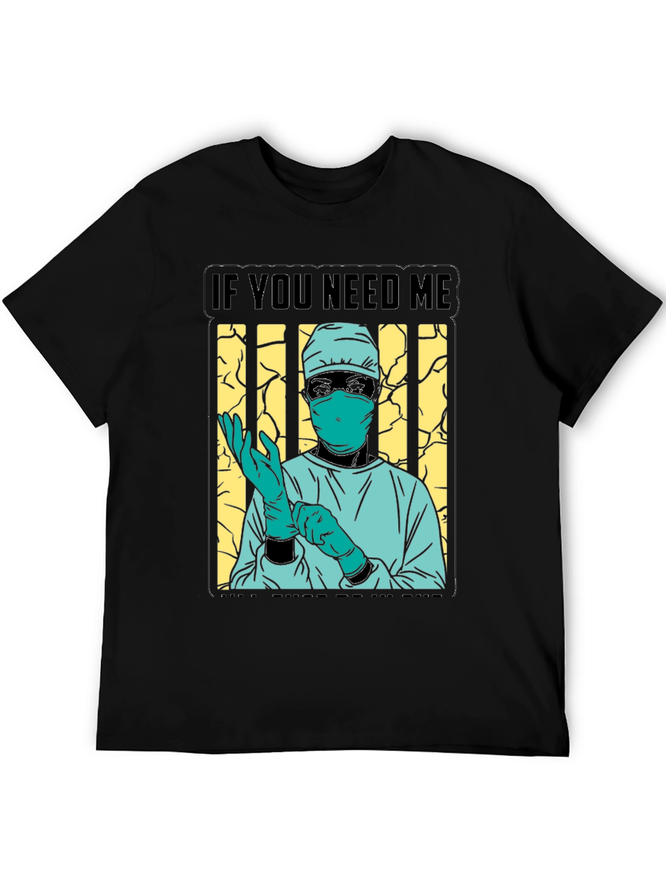 Black Medical Hero T-Shirt - Doctor or Nurse Appreciation Tee view 5