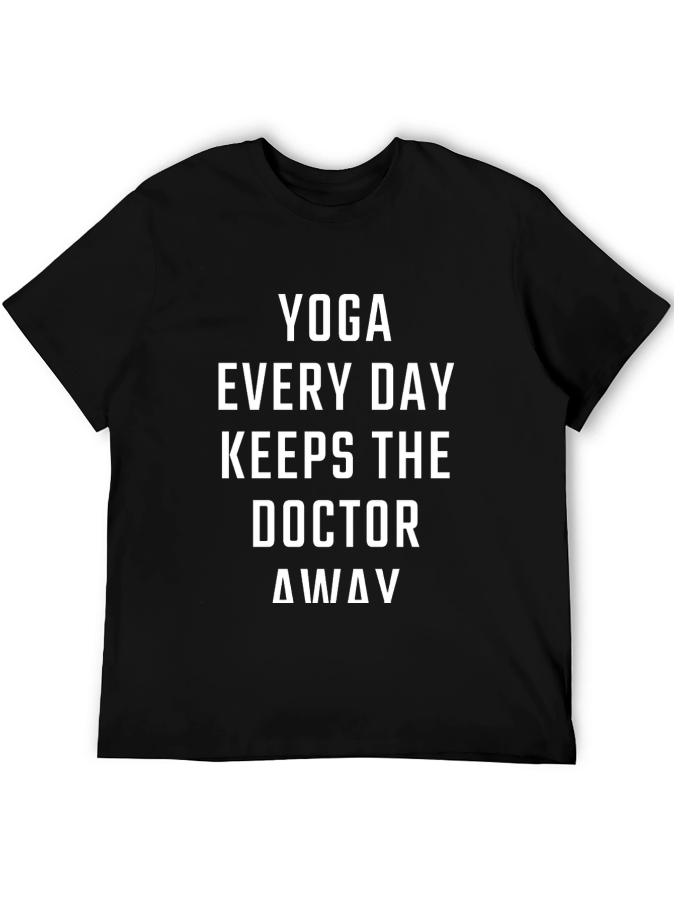 Black Yoga Every Day T-Shirt view 5