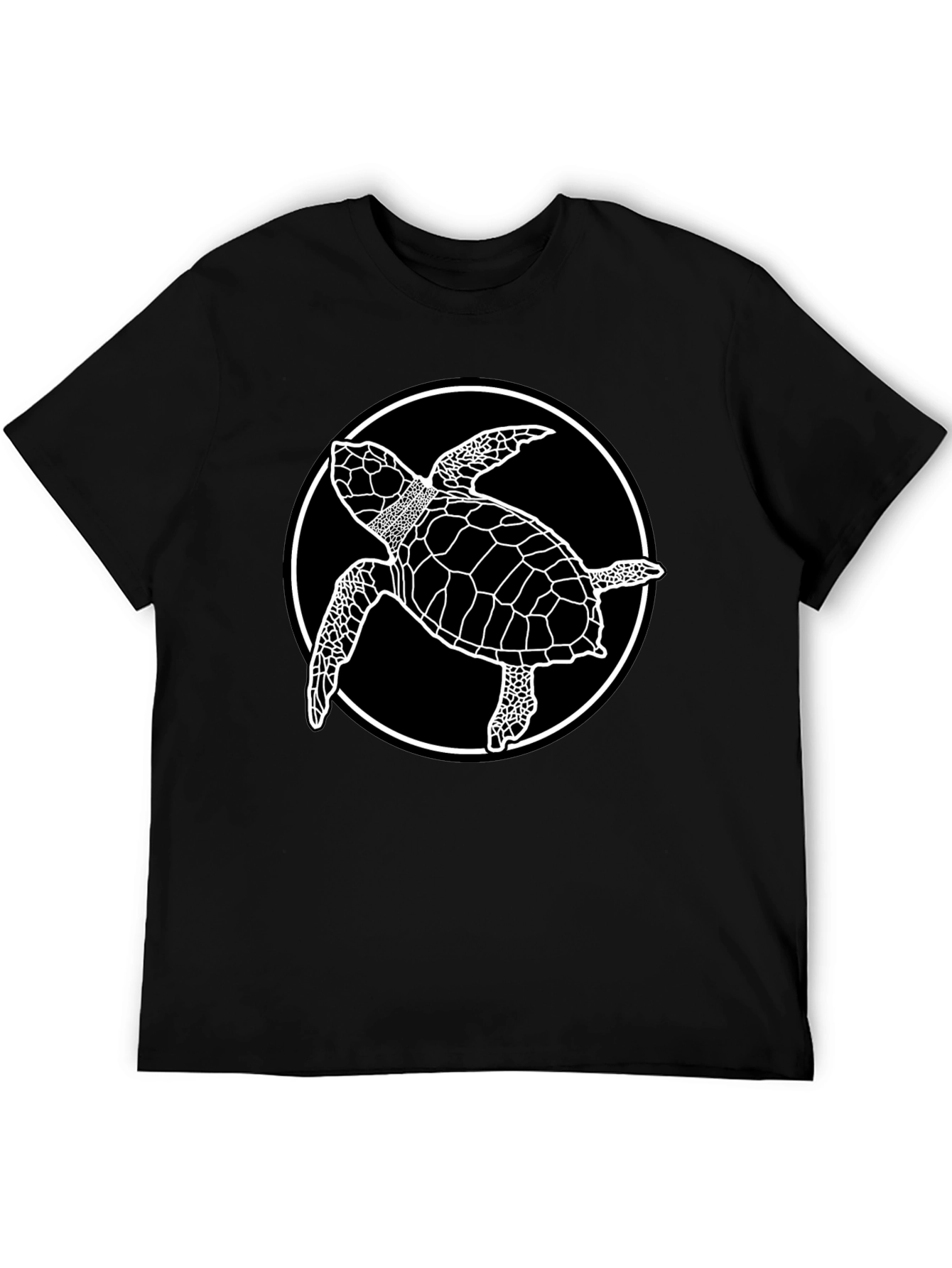 Black Black Turtle Graphic Tee view 5