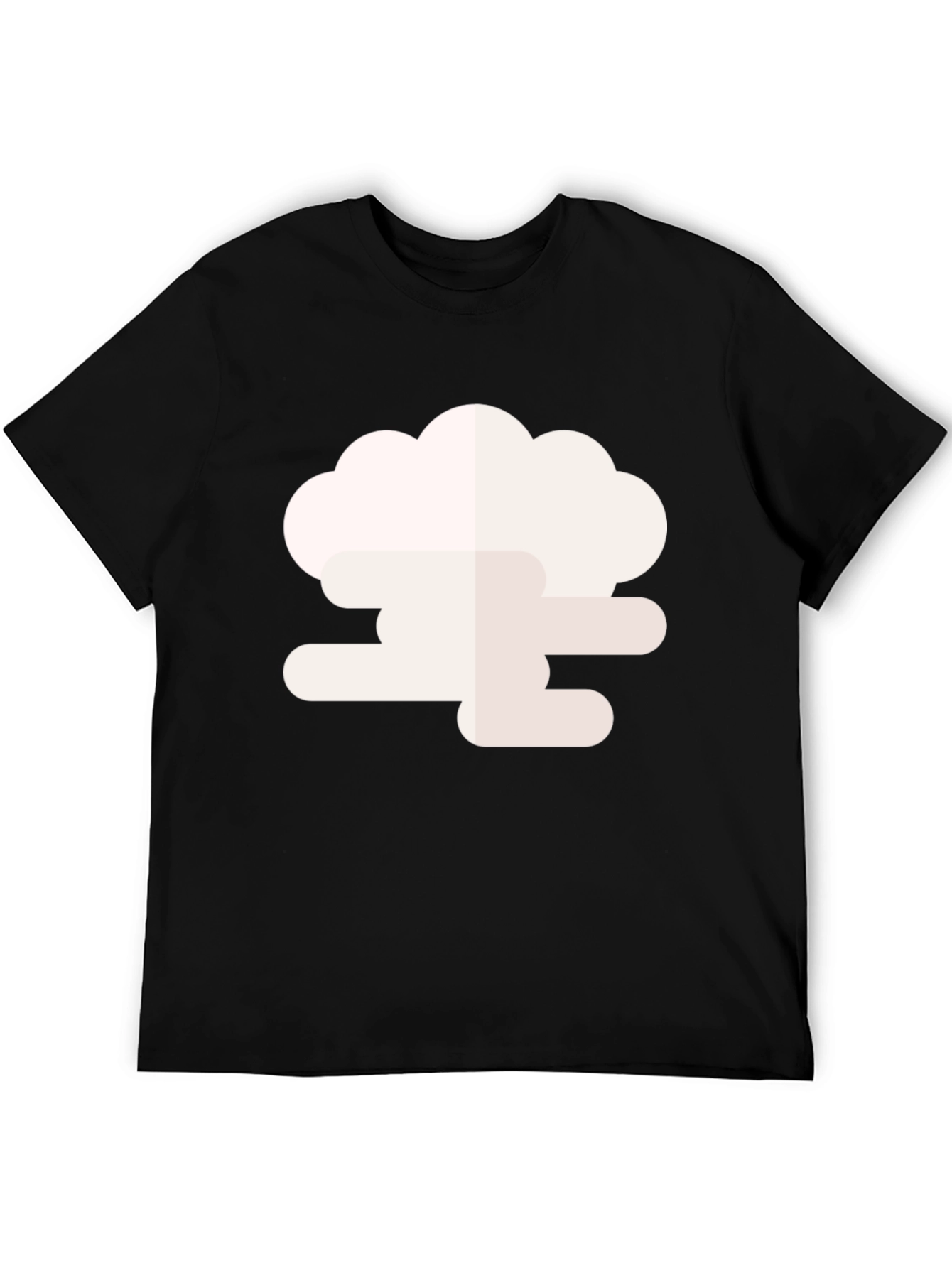 Black Cloud Graphic Black Tee - Stylish & Unique Design view 5