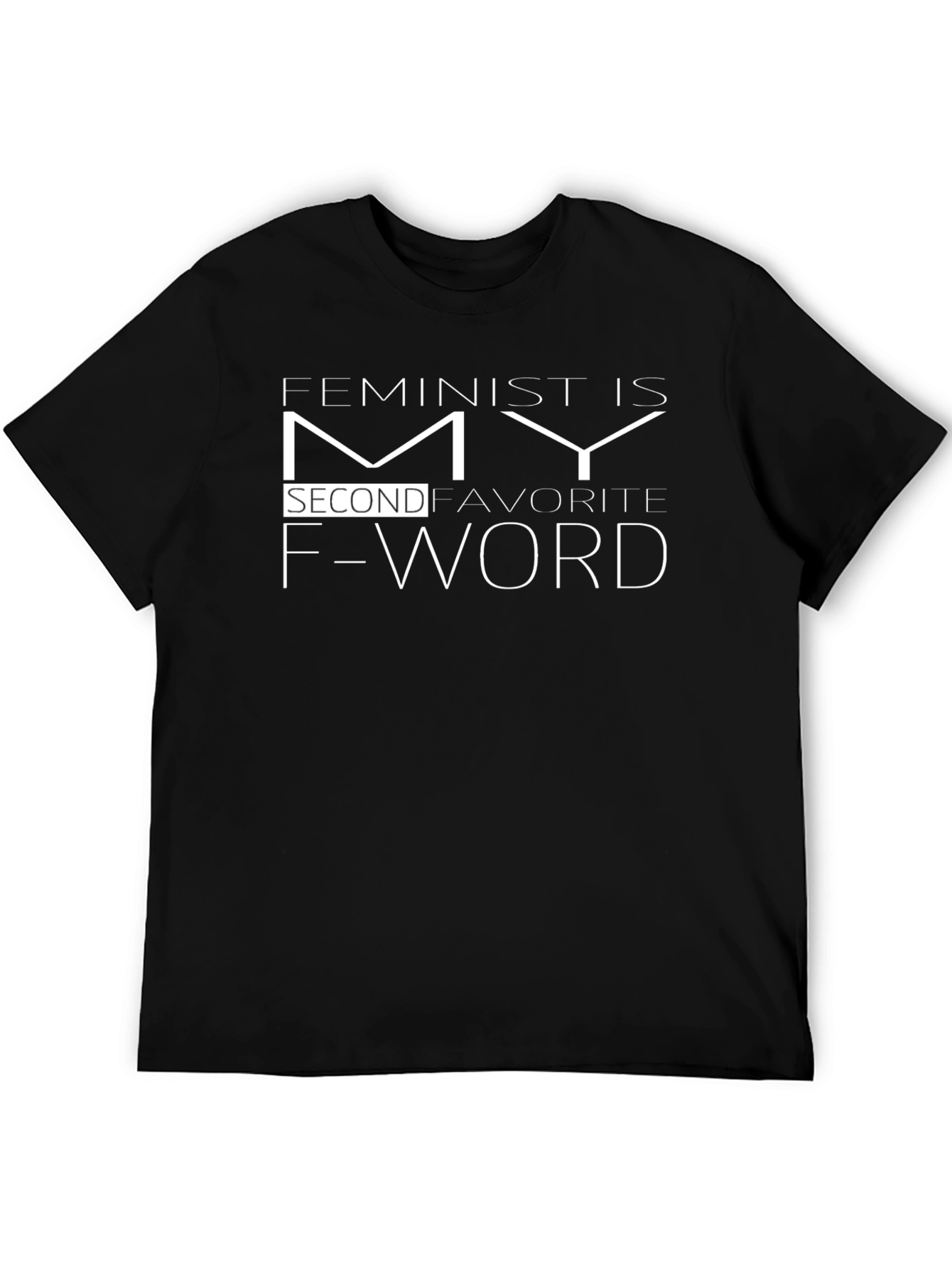 Black Feminist is My Second Favorite F-Word Graphic Tee view 5