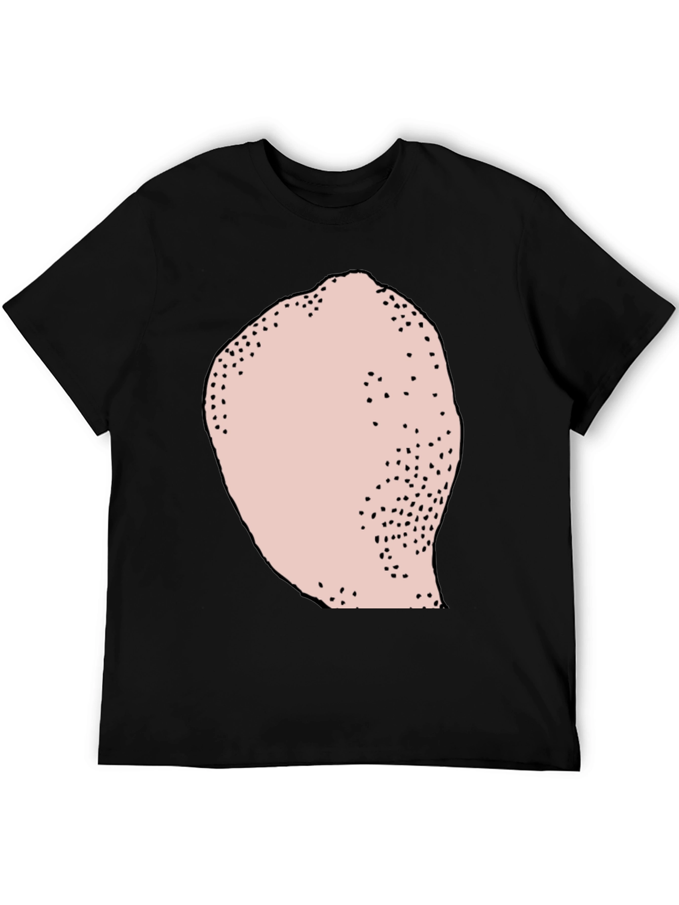 Black Funny Graphic Novelty T-Shirt view 5