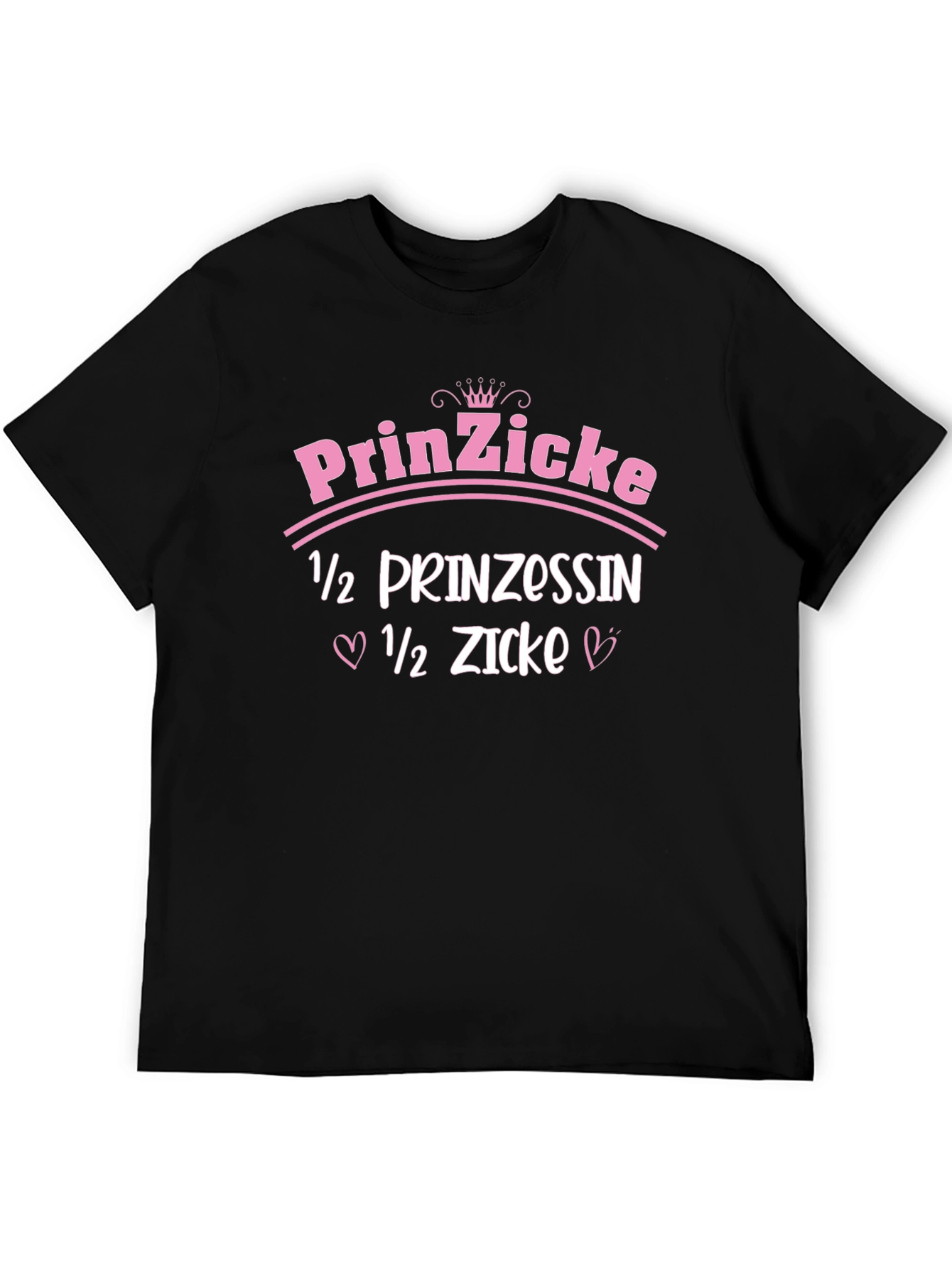 Black PrinzZicke Princess Zicke T-Shirt view 5