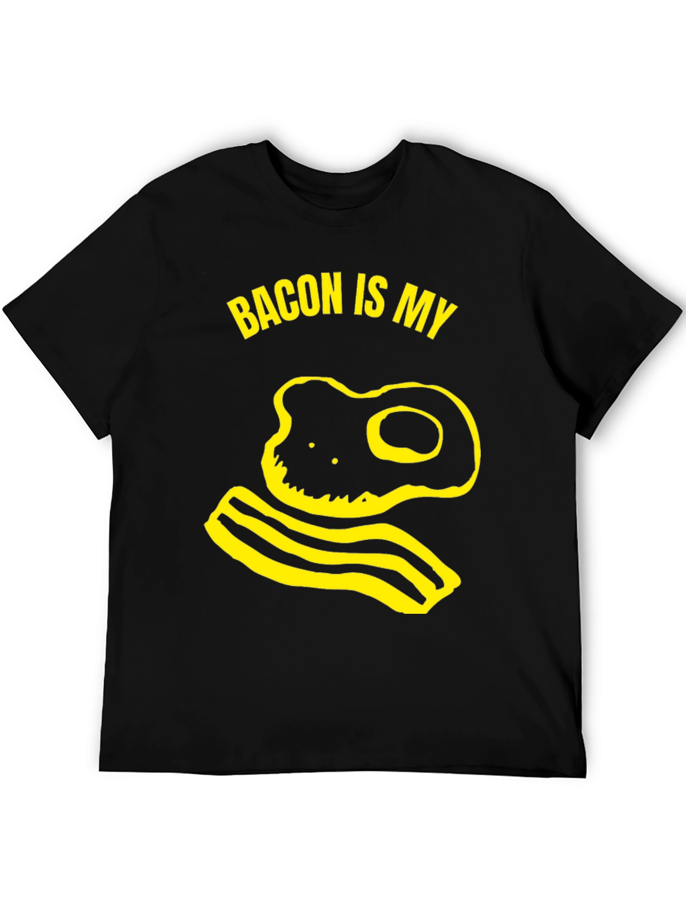 Black Bacon is My Spirit Animal Graphic Tee view 5