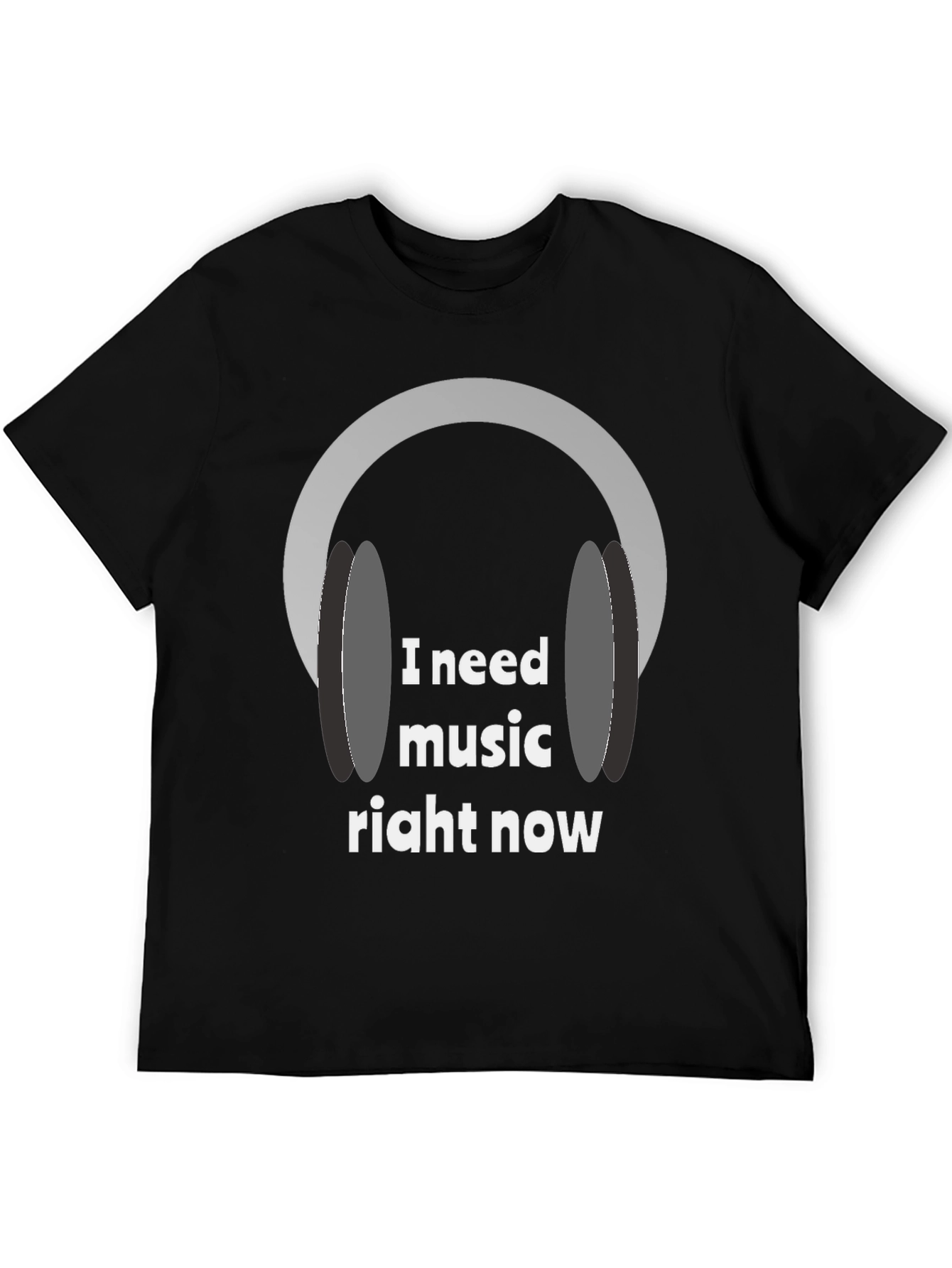 I Need Music Right Now Graphic Tee - 5