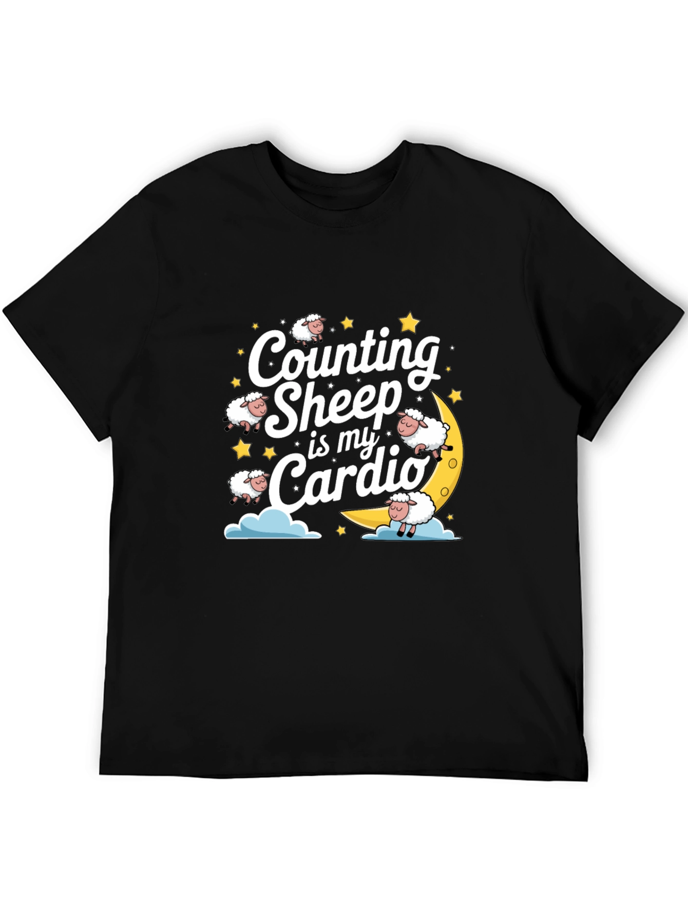 Black Counting Sheep Cardio Tee view 5