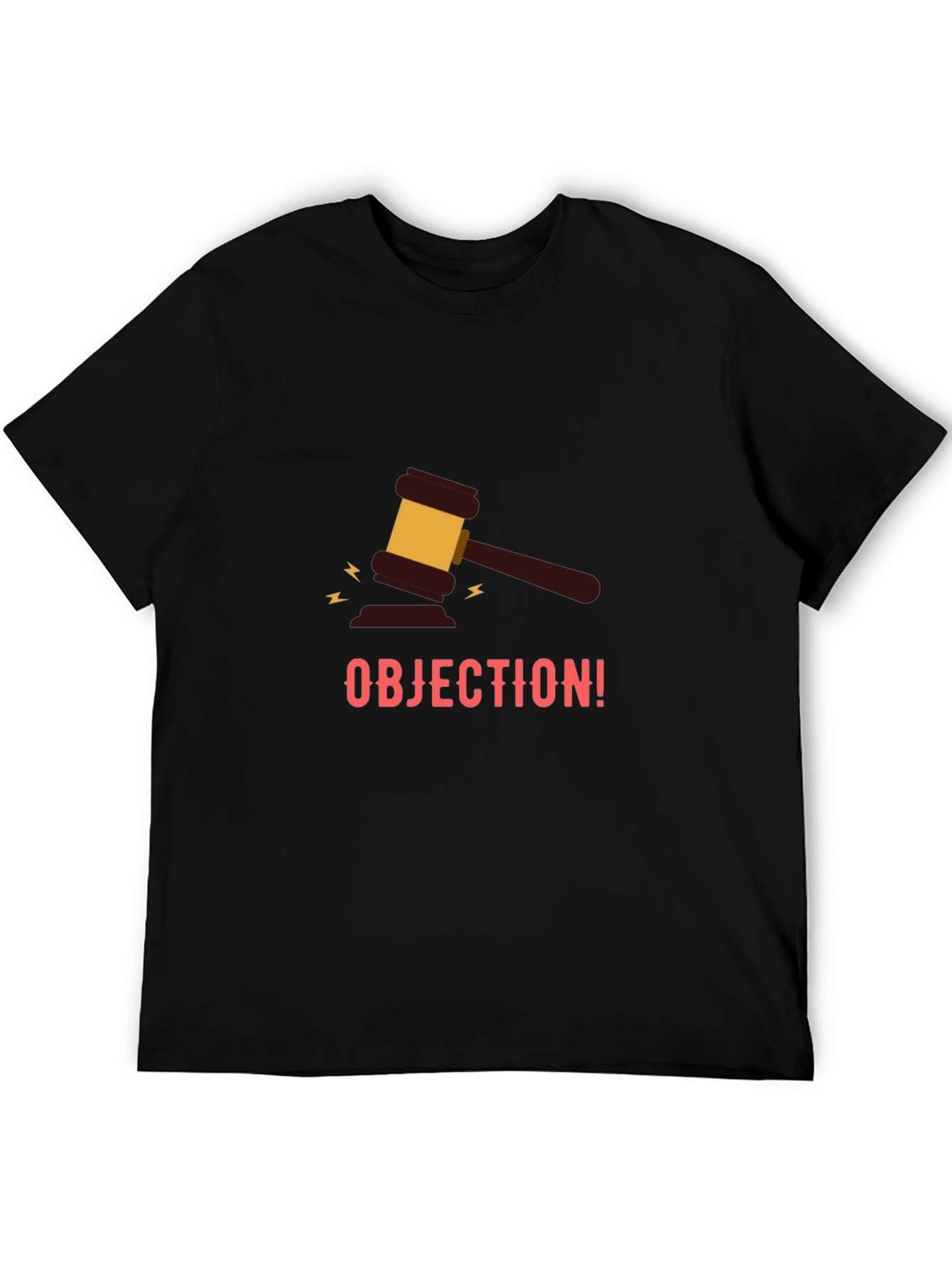 Objection! Graphic T-Shirt - Courtroom Humor Tee - 5