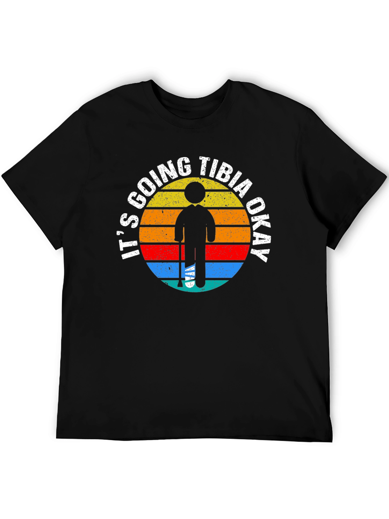 Black It's Going Tibia Okay T-Shirt  view 5