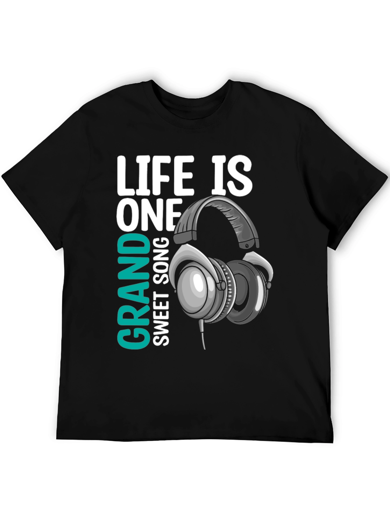Black Life Is One Grand Sweet Song T-Shirt view 5