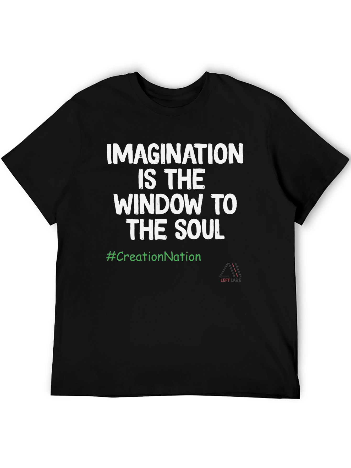 Black Imagination Window Soul T-Shirt view 5