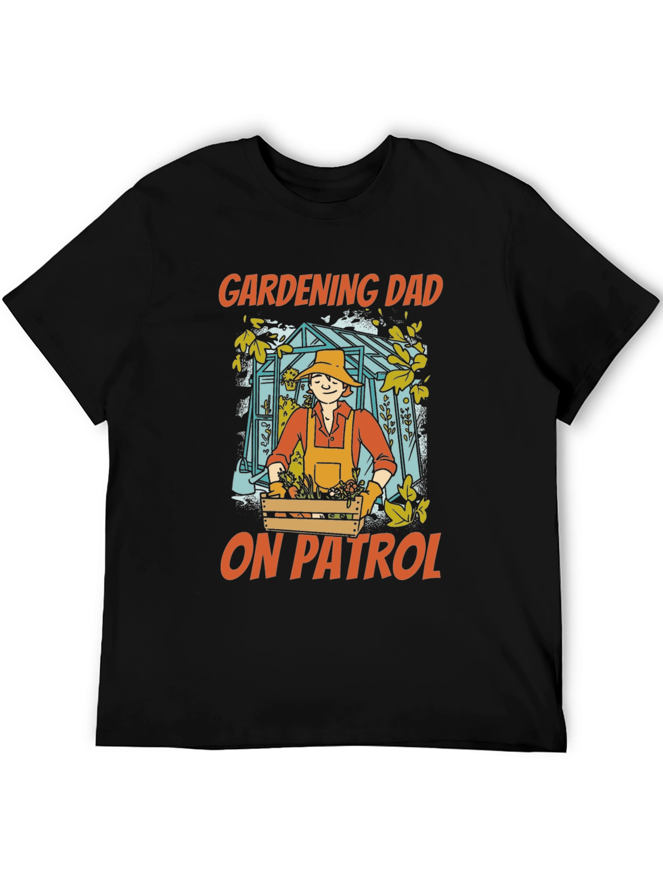 Gardening Dad on Patrol T-Shirt - Gardener Gift - 5