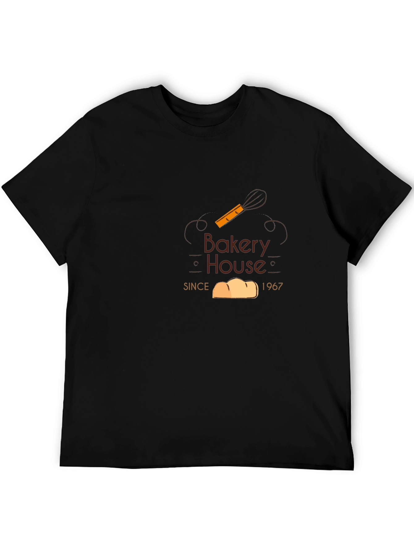 Black Bakery House T-Shirt - Since 1967 - Baking Apparel view 5