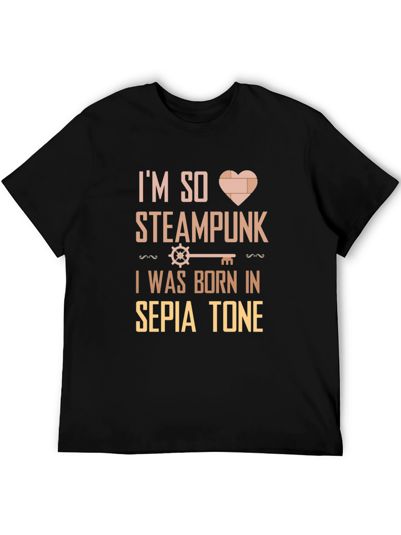 Black I'm So Steampunk T-Shirt view 5
