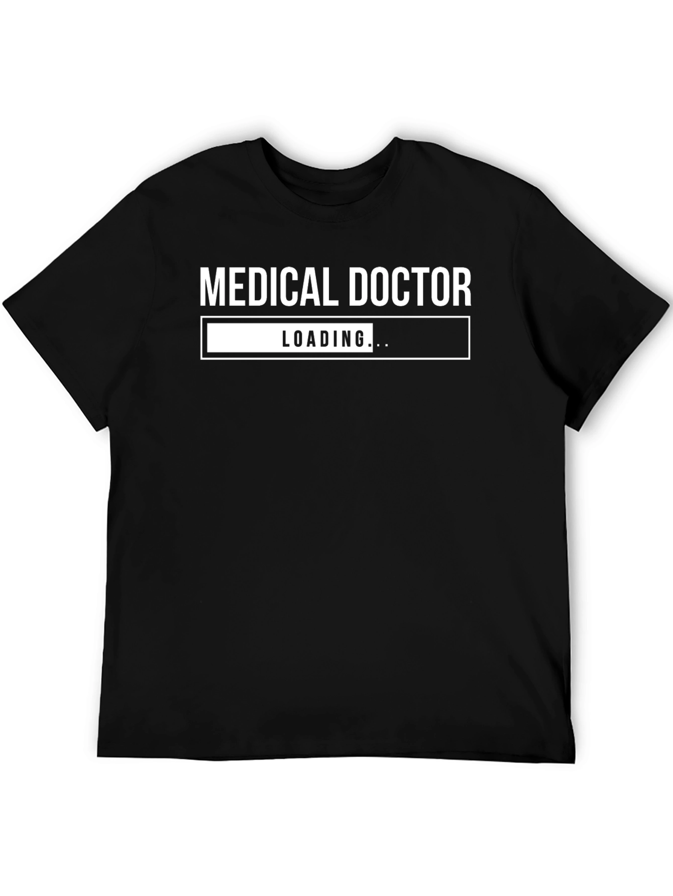 Black Medical Doctor Loading T-Shirt view 5