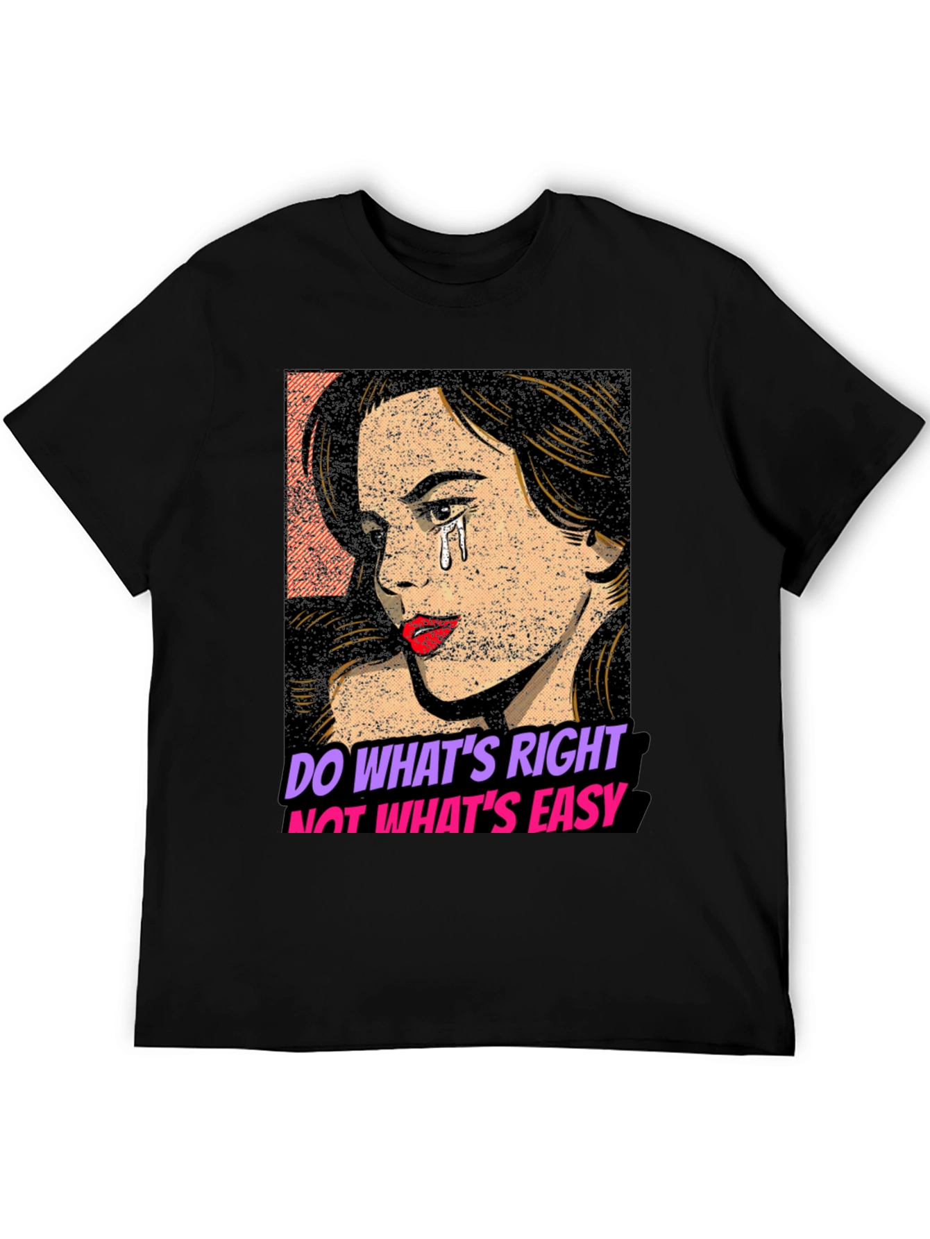 Black Do What's Right T-Shirt view 5