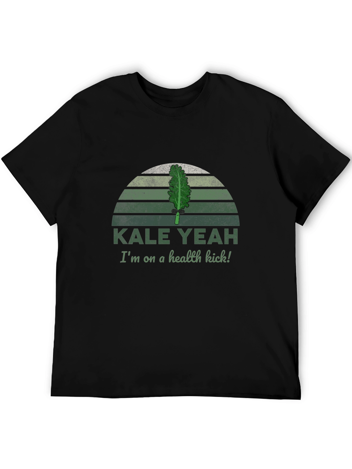 Black Kale Yeah! Health Kick Graphic Tee view 5