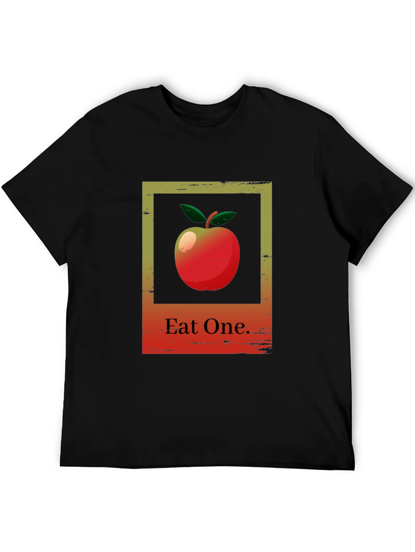 Eat One Apple Graphic T-Shirt - 5