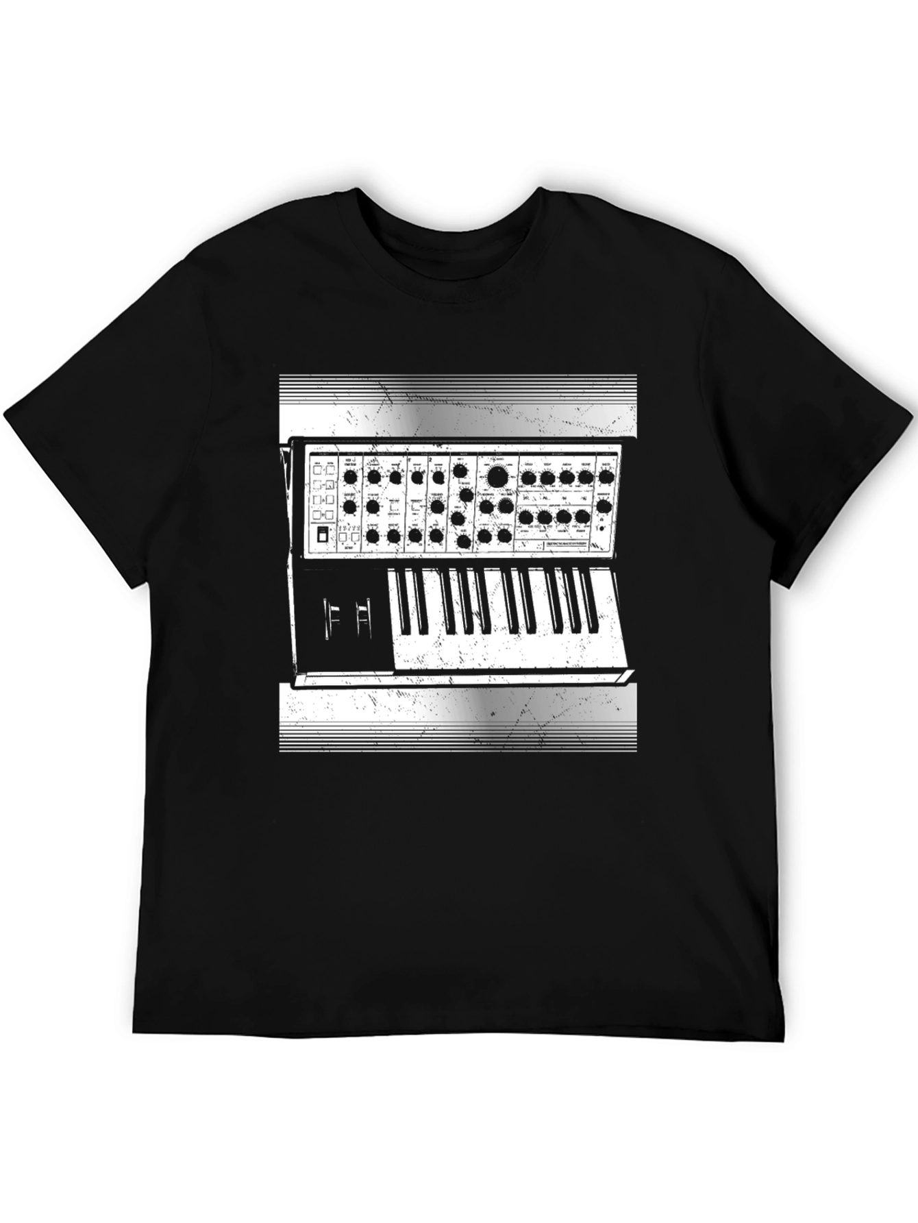 Synthesizer Graphic Tee - Music Lover Gift - 5