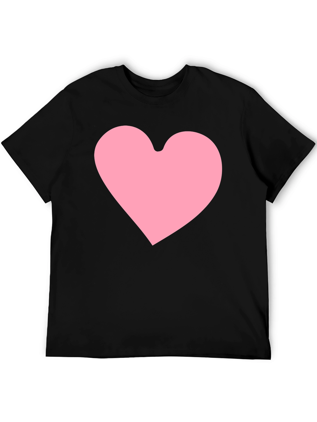 Black Heart Graphic Black T-Shirt view 5