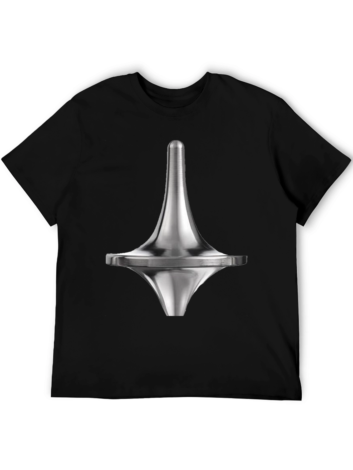 Black Inception Totem T-Shirt - Dream Spinner Design view 5