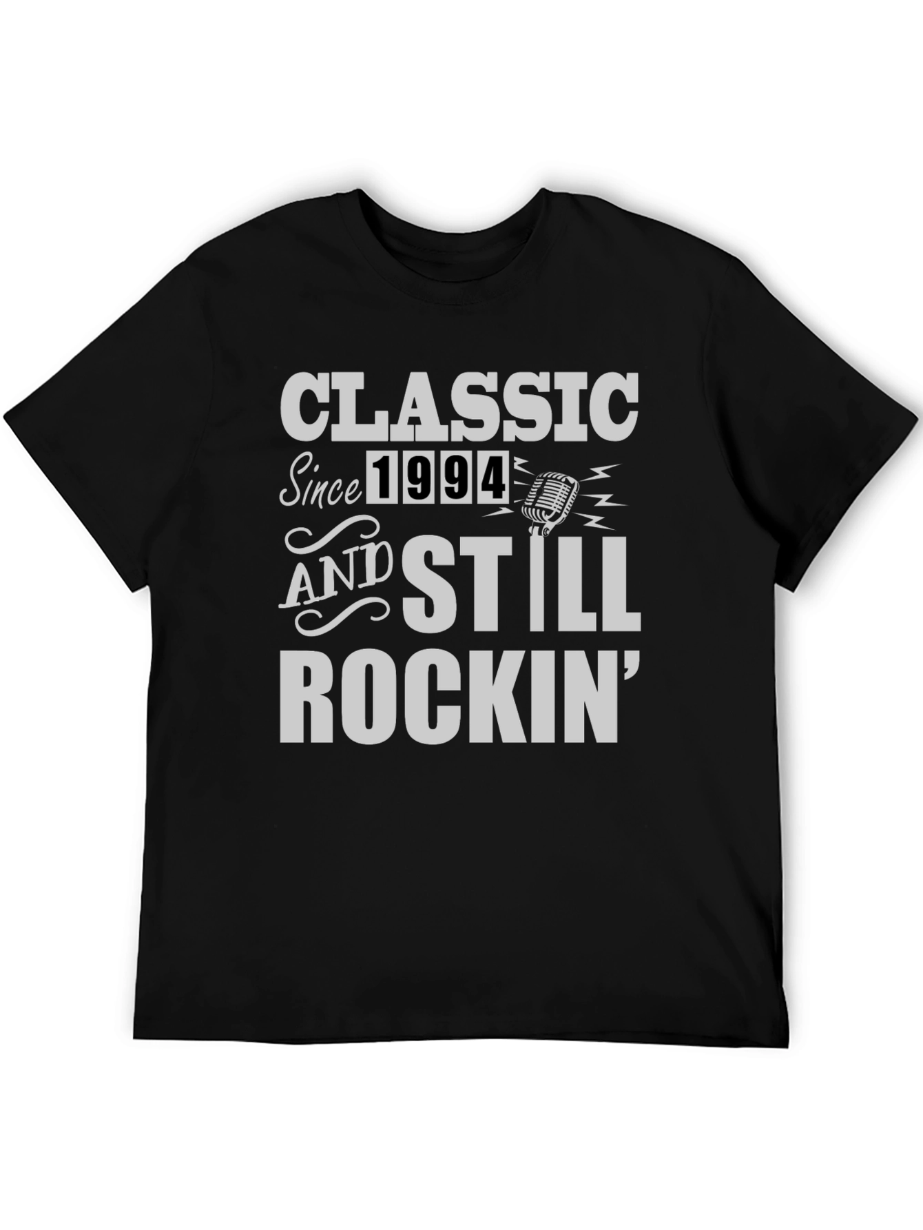 Black Classic Since 1994 Graphic T-Shirt view 5