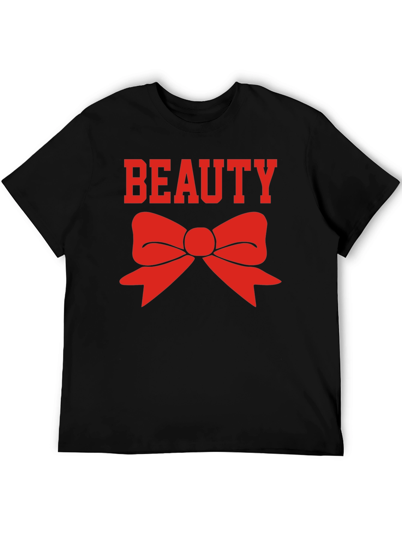 Black Beauty Bow Graphic T-Shirt view 5