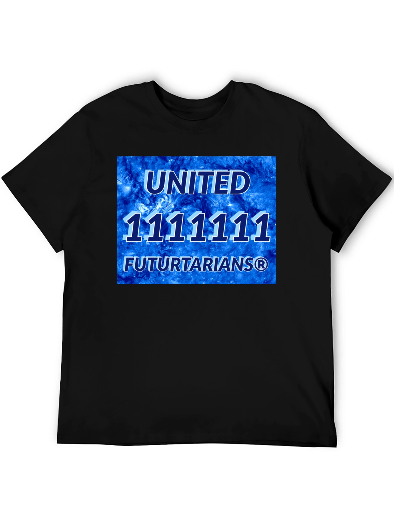 Black Futurtains® Graphic T-Shirt view 5