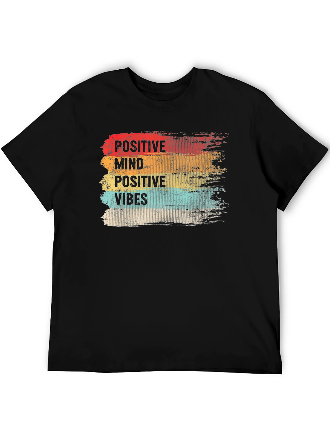 Positive Vibes T-Shirt - Stylish Graphic Tee - 5