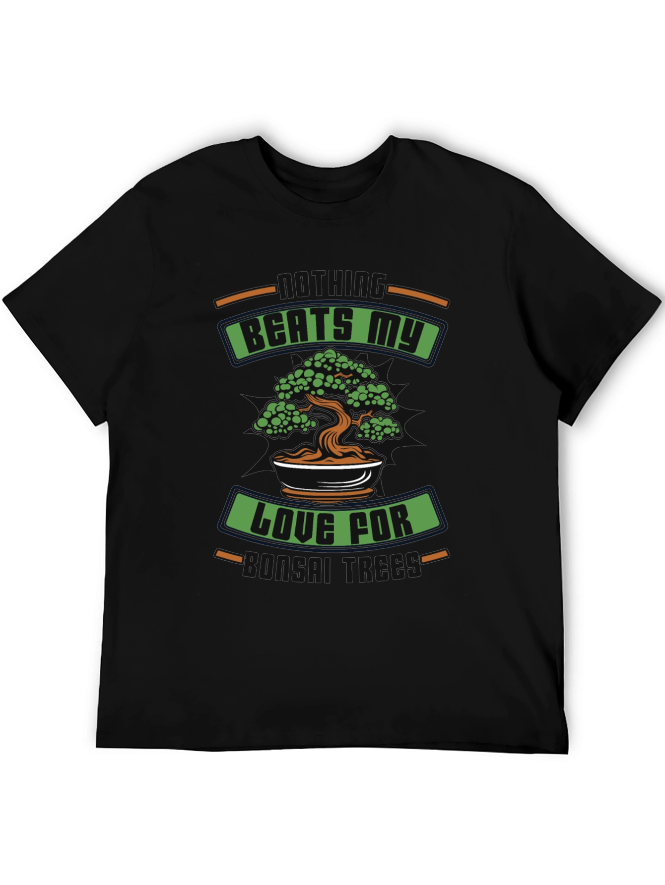 Black Bonsai Tree Graphic Tee: My Nothing Beats My Love For Miniature Trees view 5