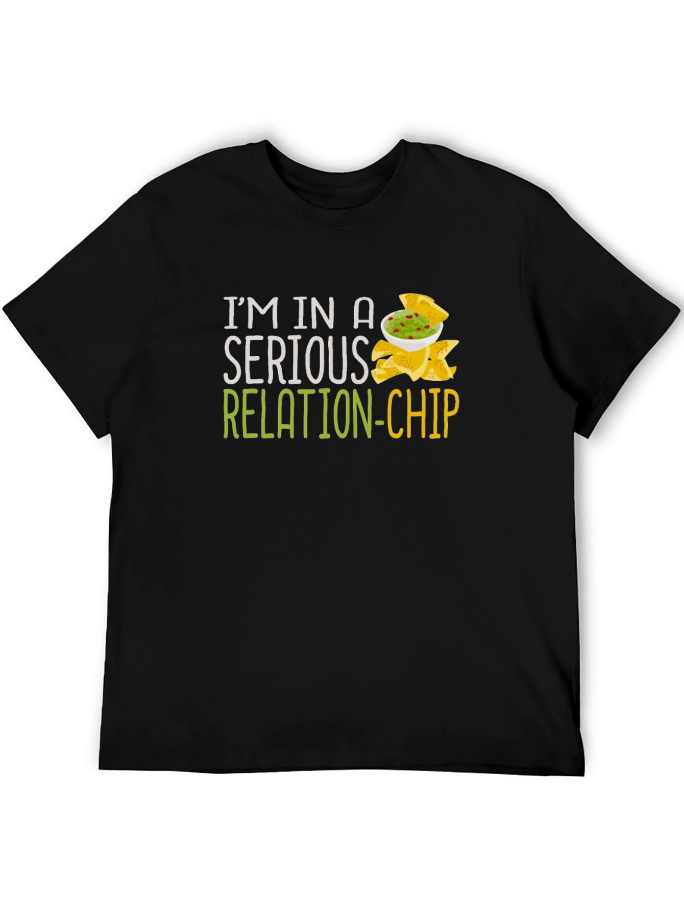 Serious Relation-Chip Graphic T-Shirt - 5